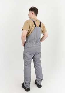 Антарес Костюм ИТР с полукомбинезоном NEW ENERGY (смесовая, серый/т.серый)