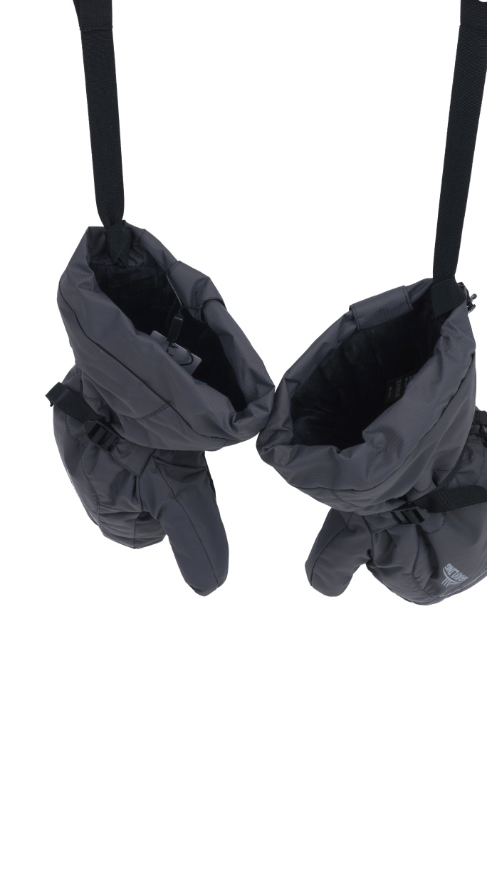 Камчатка рукавицы GRAYLING, графит