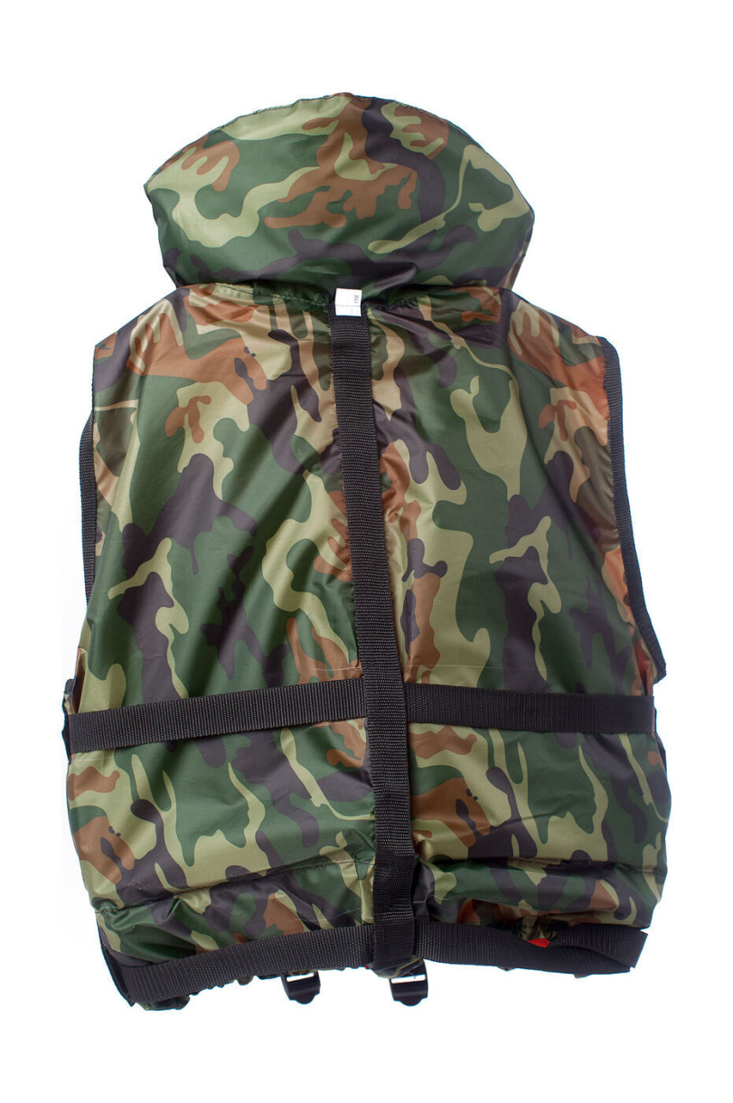 Жилет спасательный с подголовником COMFORT CAPTAIN двухсторонний